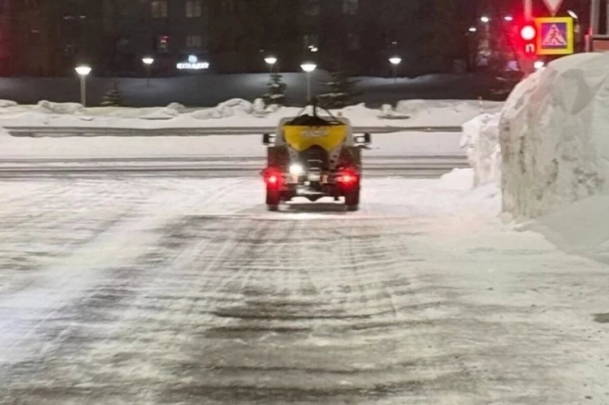    В Петропавловске 25 февраля автобусы сходили с линий из-за гололеда