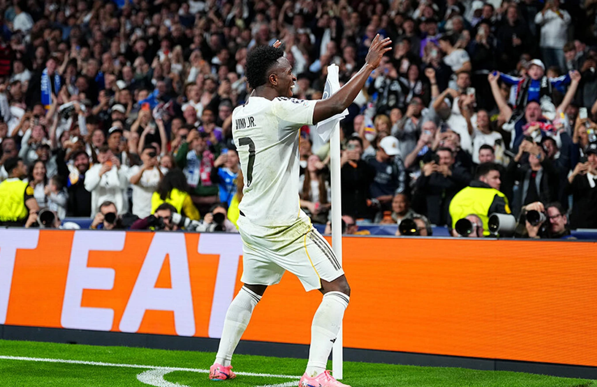 Танец Винисиуса Жуниора. Фото: соцсети