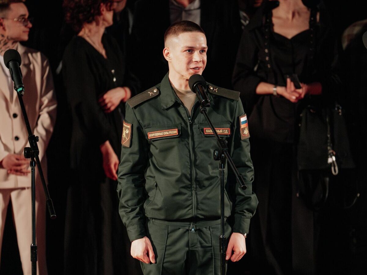    Актер Глеб Калюжный на премьере фильма "Малыш" | © Фото предоставлено пресс-службой ТавридаАРТ