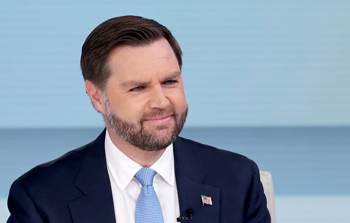    Вице-президент США Джей Ди Вэнс  Jamie McCarthy/Getty Images