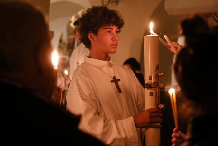 Православная и католическая Пасха — в чем отличие. Фото © Shutterstock / FOTODOM / Alexandros Michailidis