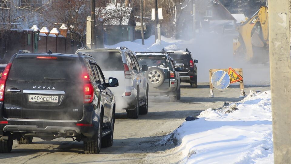    Дорожная ситуация на ул. Кутузова. Источник: Виталий Барабаш/"Толк"