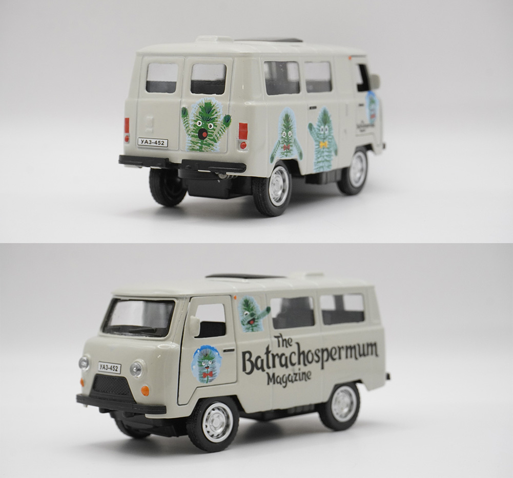 Батрасьмобиль тоже можно заказать в краудфандинге! Коллекционная «буханочка» с батрахотюнингом. Батрася с Госпером ездят на похожей.