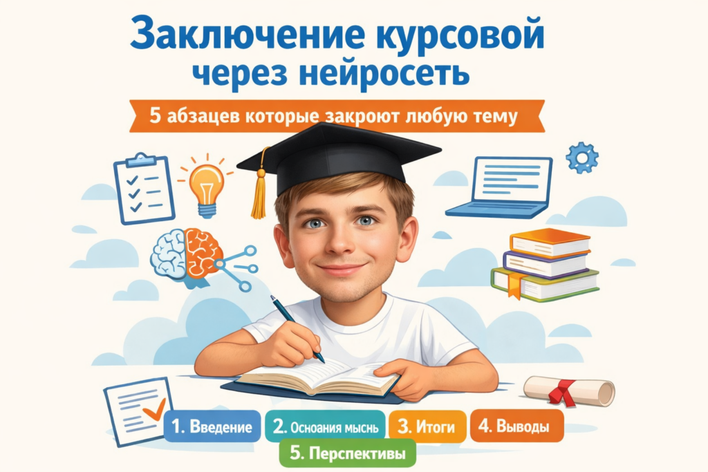   Пример заключения курсовой работы, созданного с помощью нейросети admin