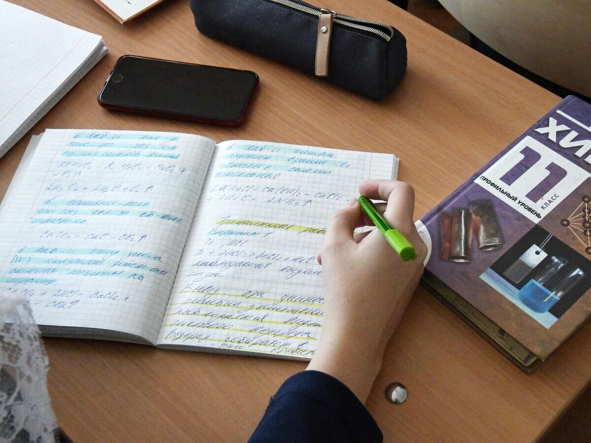    Урок в общеобразовательной школе | © РИА Новости / Евгений Епанчинцев