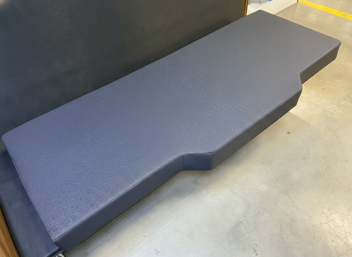 Беспружинный ортопедический матрас СПАЛБЕР Комфорт для SHACMAN X6000 (2021 – нв). Фото СПАЛБЕР.