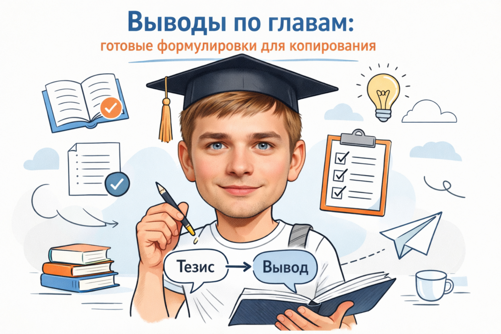    Примеры формулировок для написания выводов по главам курсовой работы admin