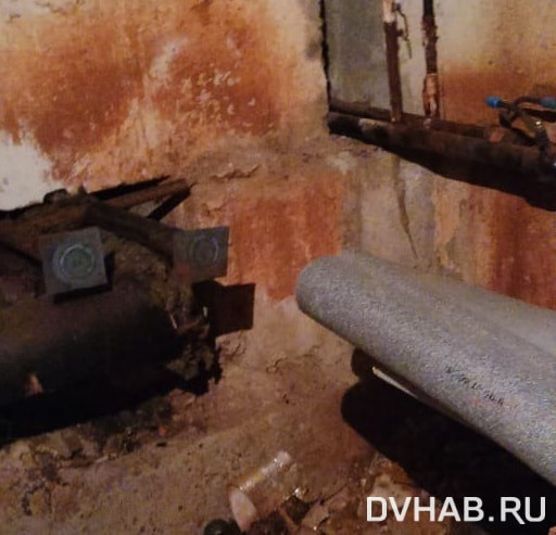    Спиленная труба