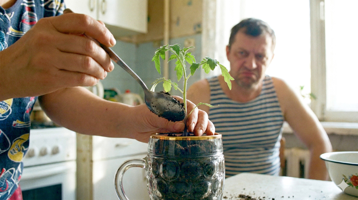 Гена решил, что сапоги важнее томатов, и сильно об этом пожалел
