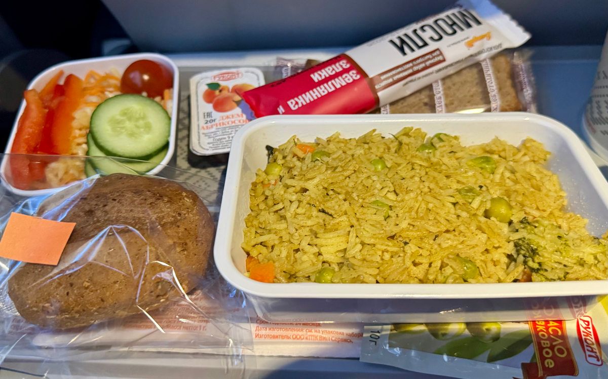 Постное специальное питание в эконом-классе Аэрофлота в январе 2026 года 