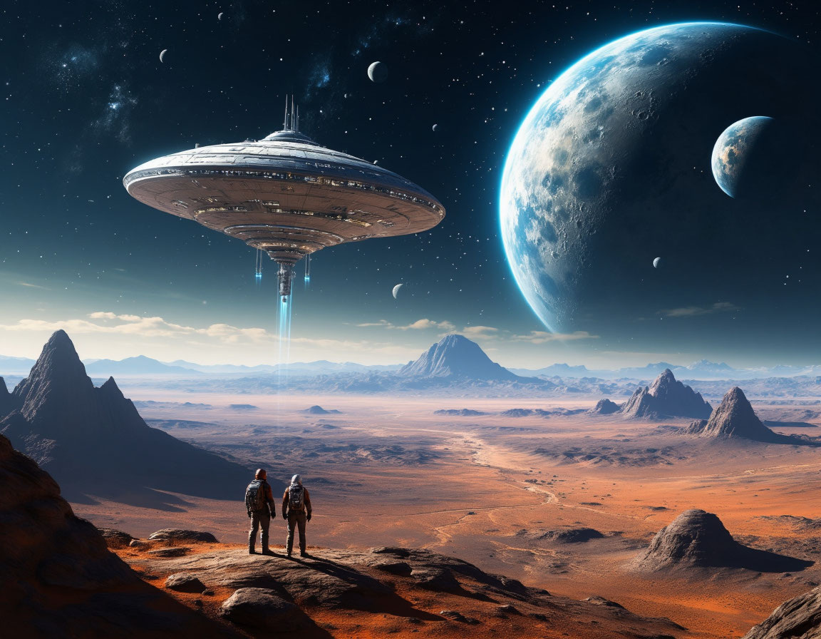 На пыльных тропинках далёких планет...