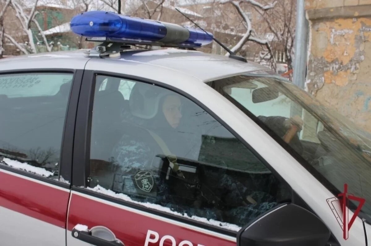    Росгвардейцы задержали устроивших в кафе драку мужчину и женщину в Чите