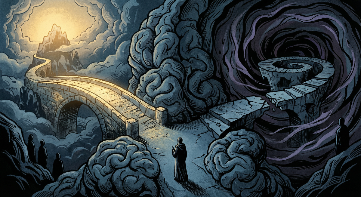 Вина ведёт к исправлению. Стыд — к избеганию и разрушению. Одно чувство строит, другое — разъедает.