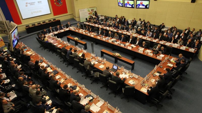     На "Зимней зерновой конференции" Андрей Каспришин