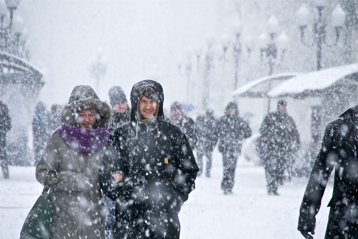    снегопад метель сильный снег р лук