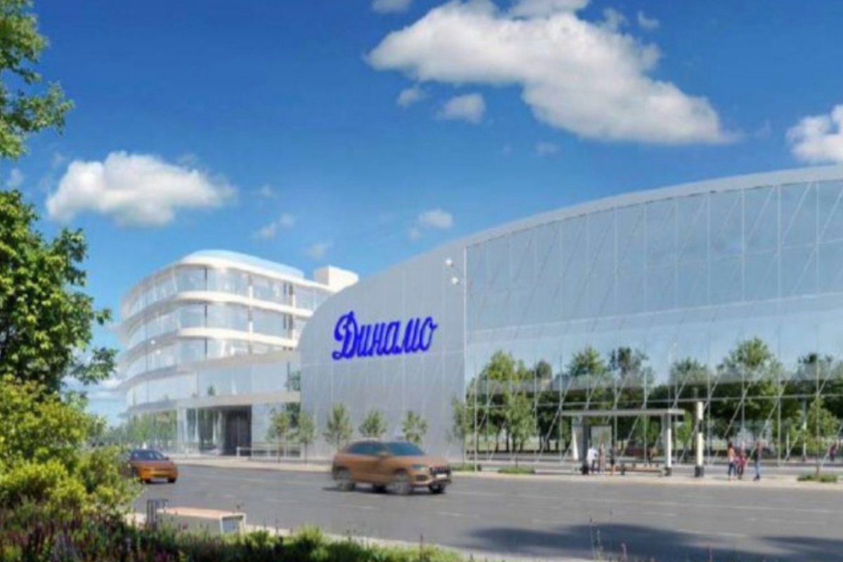    Так будет выглядеть футбольная академия "Динамо" имени Льва Яшина. / t.me/stroi_mos_ru