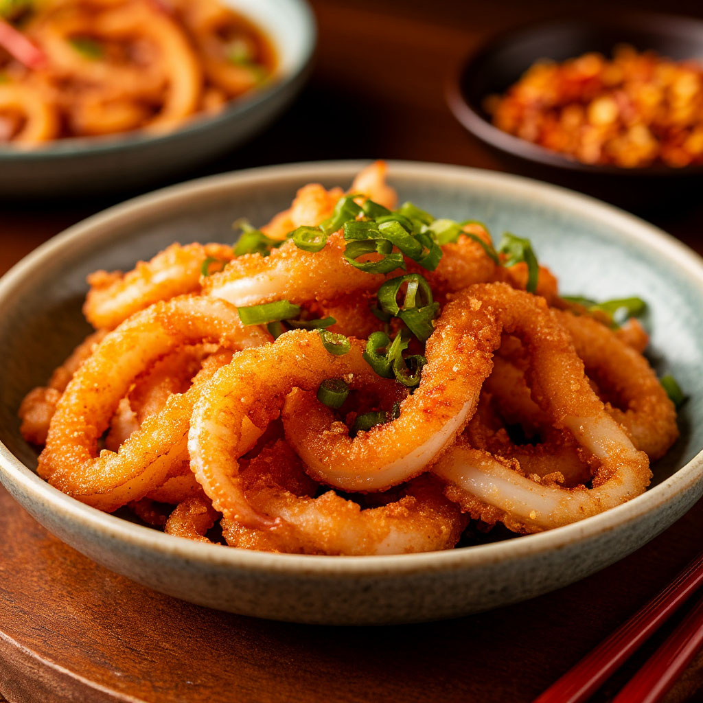 Кальмары по-шанхайски