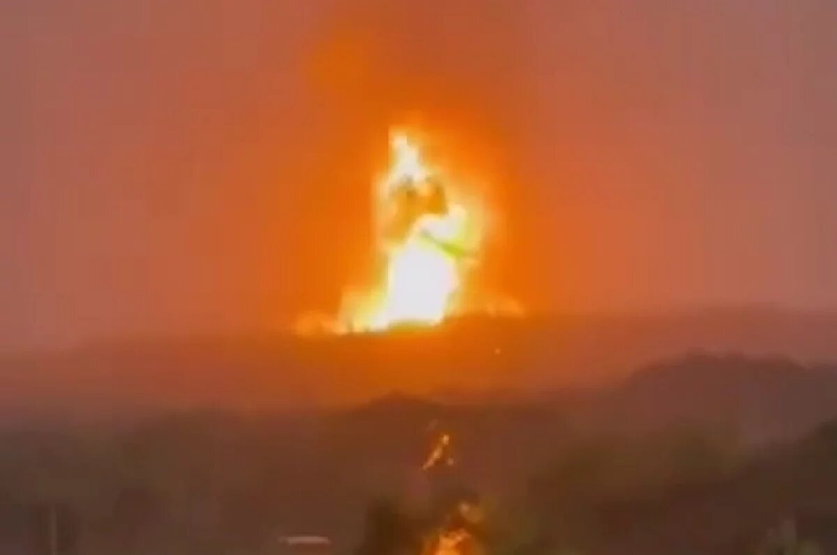    В Колумбии произошло мощное извержение грязевого вулкана