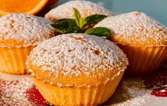 Готовим солнечные Апельсиновые кексы: пошаговый рецепт