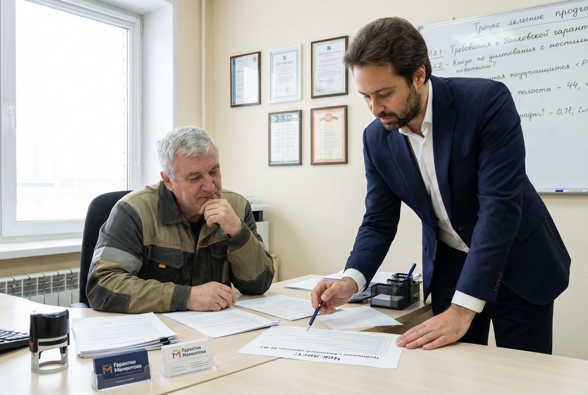 требования к банковской гарантии — специалист проверяет документы