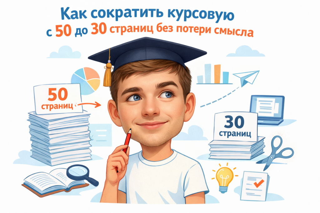    Советы по сокращению курсовой работы без потери смысла admin