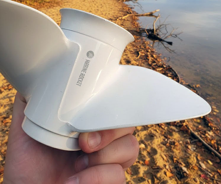 Новенький винт вместо штатного, который не вывозил