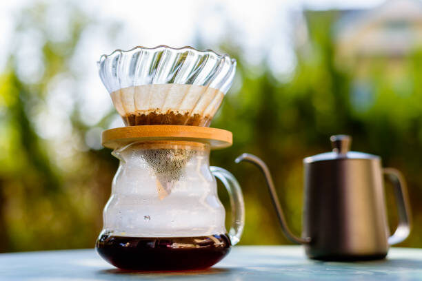 V-60 это фильтр-кофе, но сваренный более тонко для ощущения более тонких вкусовых характеристик. 