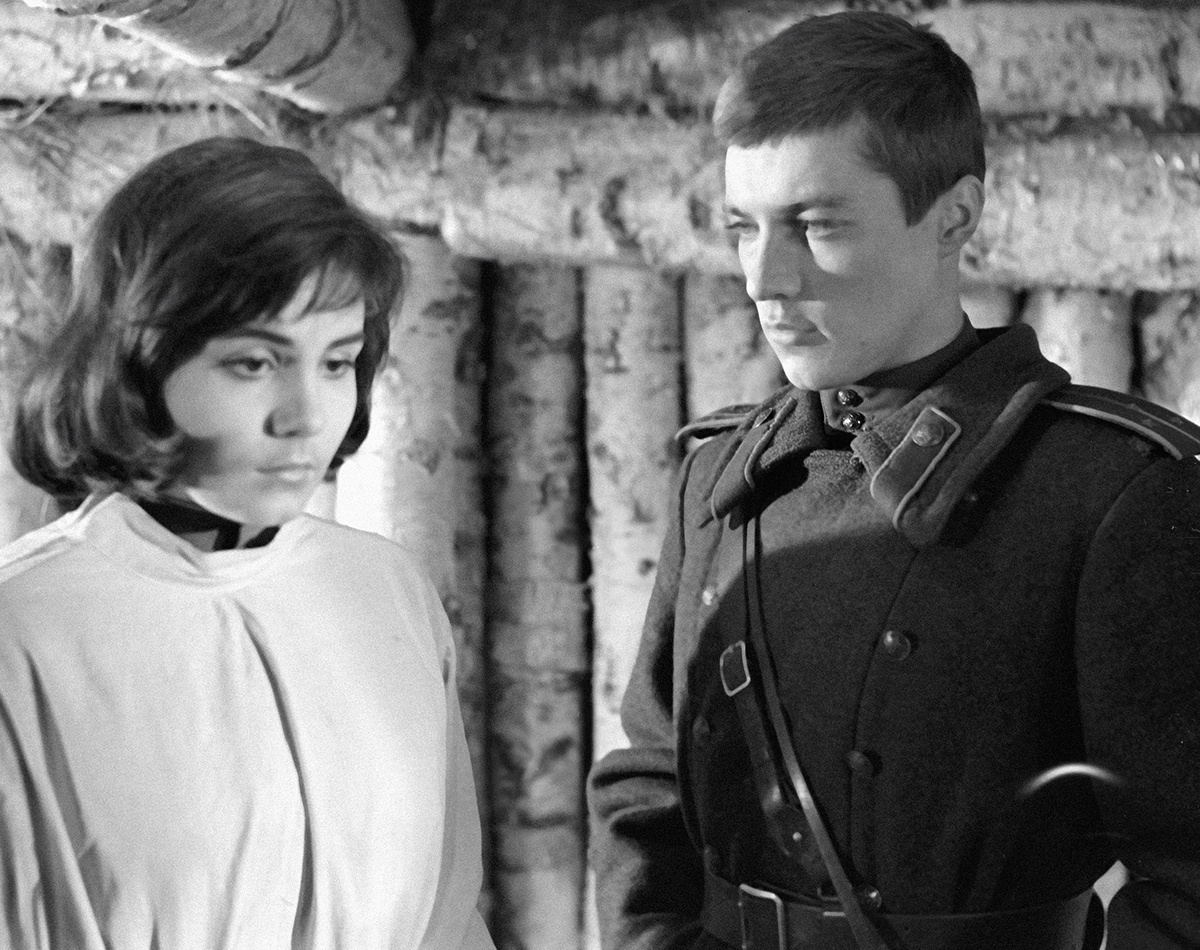    Валентина Малявина и Евгений Жариков в фильме "Иваново детство". 1962 / Фото: Ю. Вишневский / РИА Новости