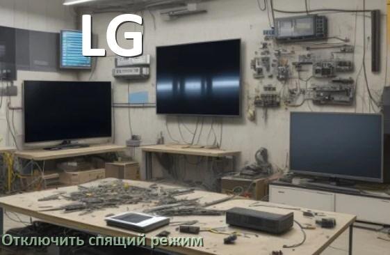 
Как на телевизоре LG отключить спящий режим