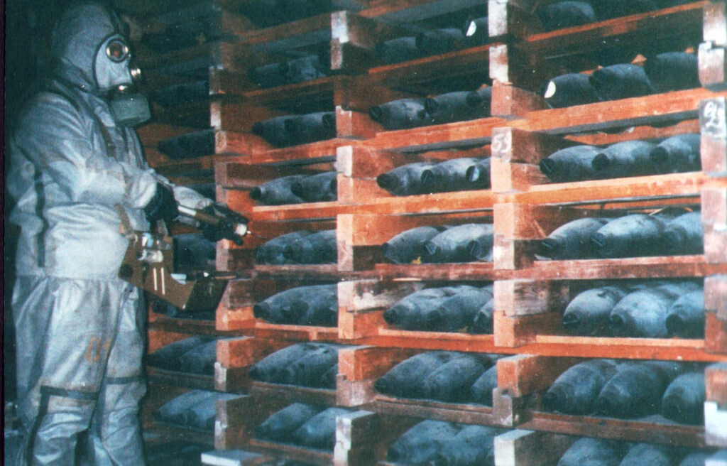    Склад химоружия / Источник: (cc) Green Cross Switzerland