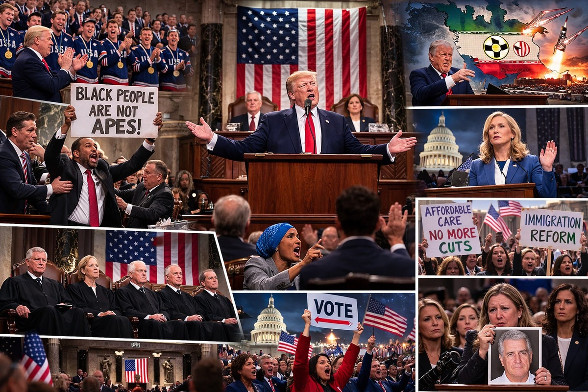 Самое длинное послание Трампа о положении дел в стране