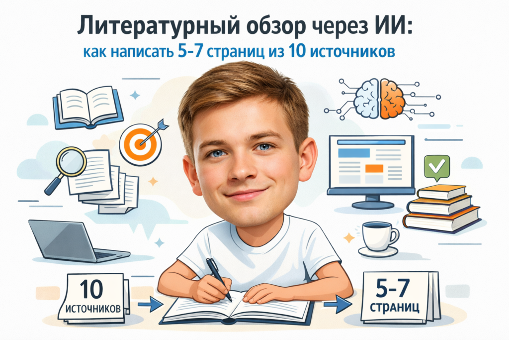    Литературный обзор курсовой с использованием ИИ admin