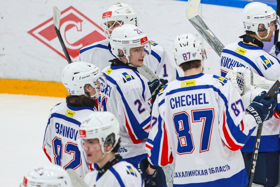    На минорной ноте закончили продолжительный выезд «Сахалинские Акулы». Фото: vk.com/sakhsharks