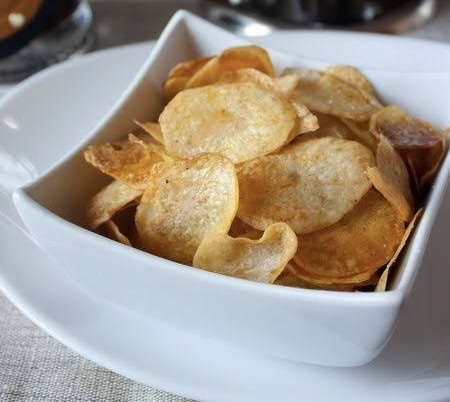 Вот такие чипсы у нас получились.