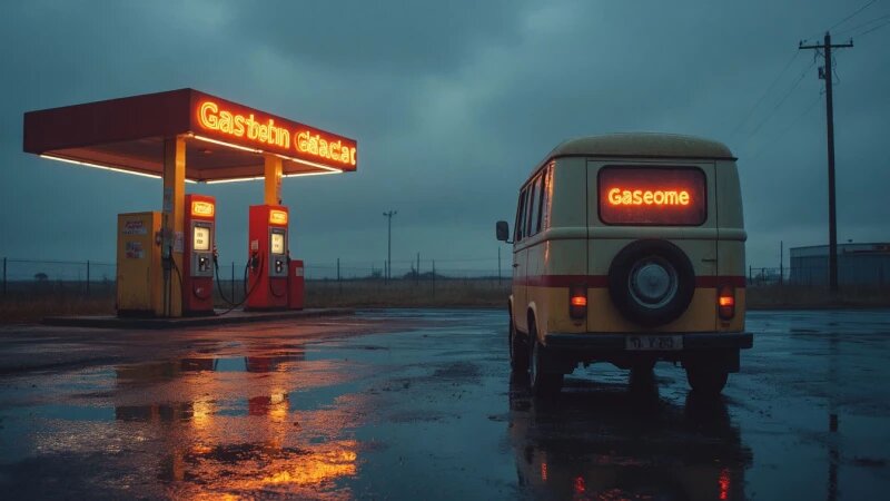     Заправка. Бензин. Нейросети