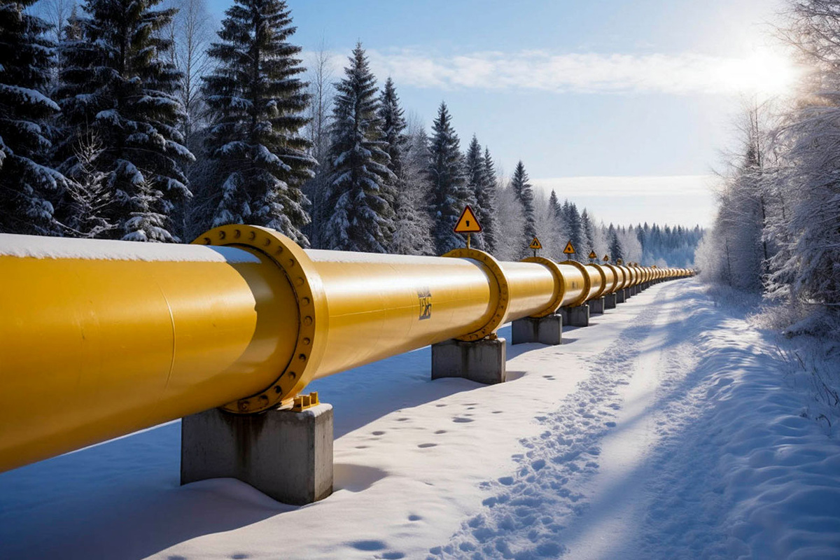 Российский газ для Сербии обходится значительно дешевле европейского.  Фото: Изображение сгенерировано с помощью ИИ / Маргарита Неклюдова