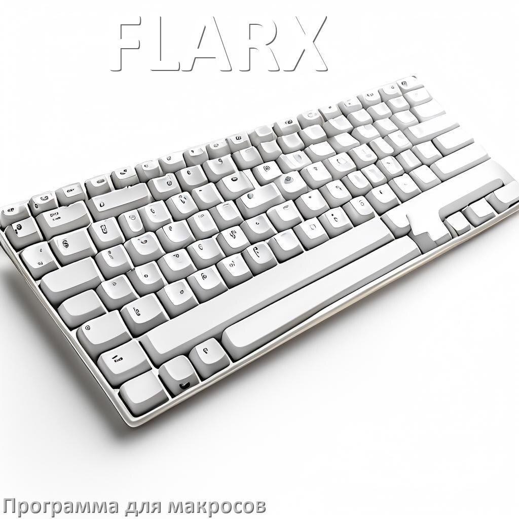 
Программа для макросов клавиатуры FLARX для создания и настройки в Windows 10 и 11