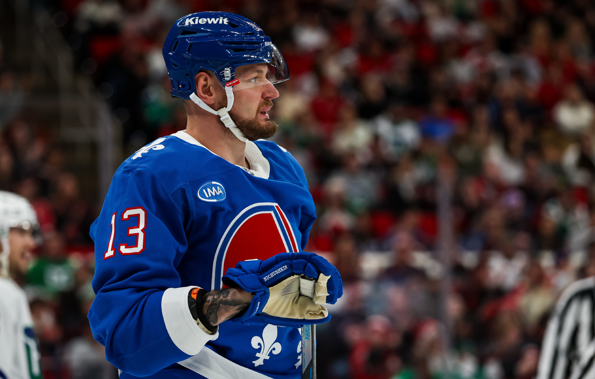    Нападающий "Колорадо" Валерий Ничушкин  David Jensen/Getty Images