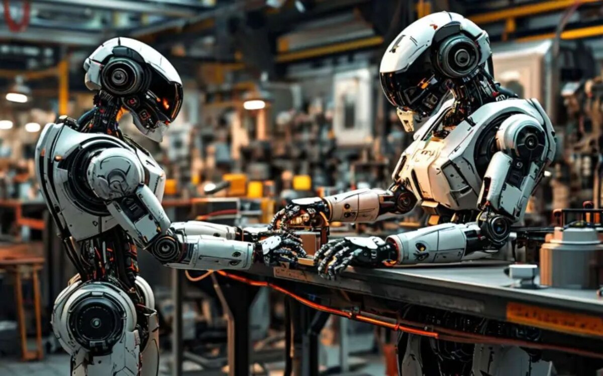    Воронежская область готовит первый в России региональный «закон о роботизации» промышленности Фото: «Шедеврум»