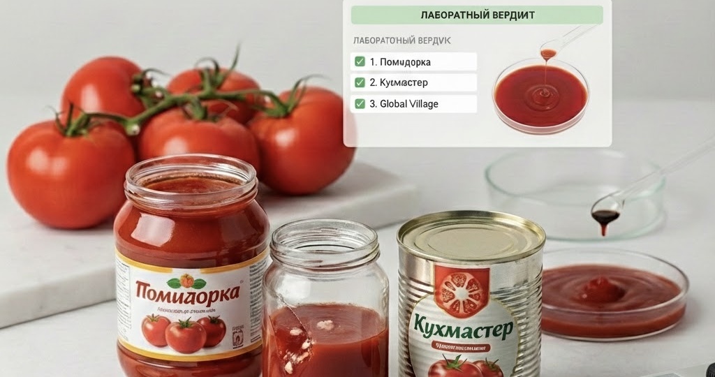 Томатная паста: концентрат здоровья или «крашеный» крахмал? Лабораторный разбор 6 марок