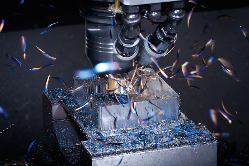 Рис.1 Обработка изделия с использованием iMachining 2D