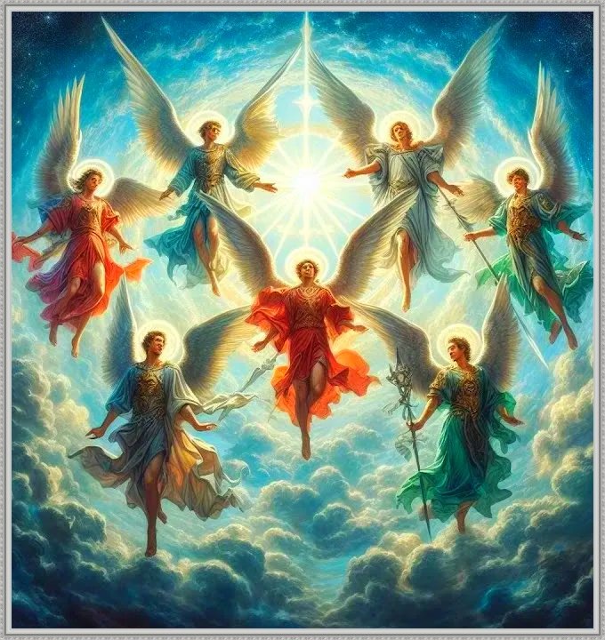 Воинство небесное  коллаж автора