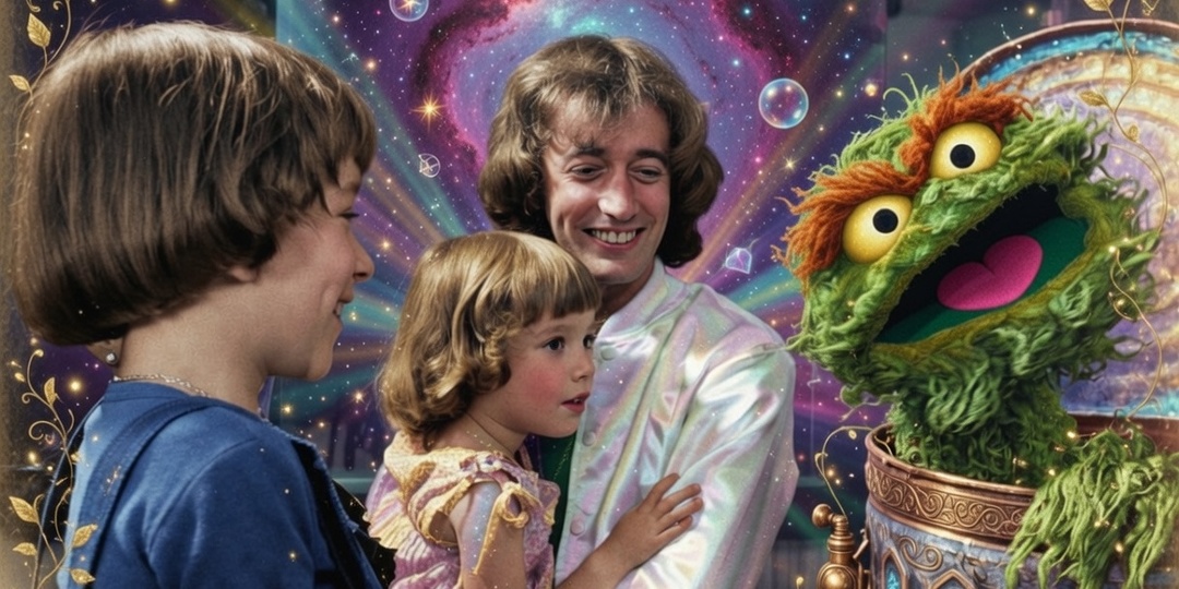 Песня про любителя мусора, исполненная Робином из Bee Gees для детской программы