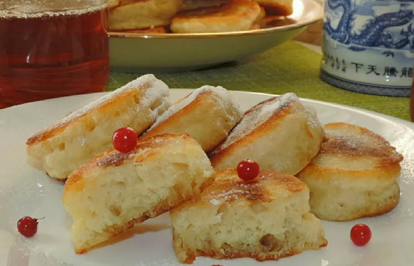 Оладьи на кефире