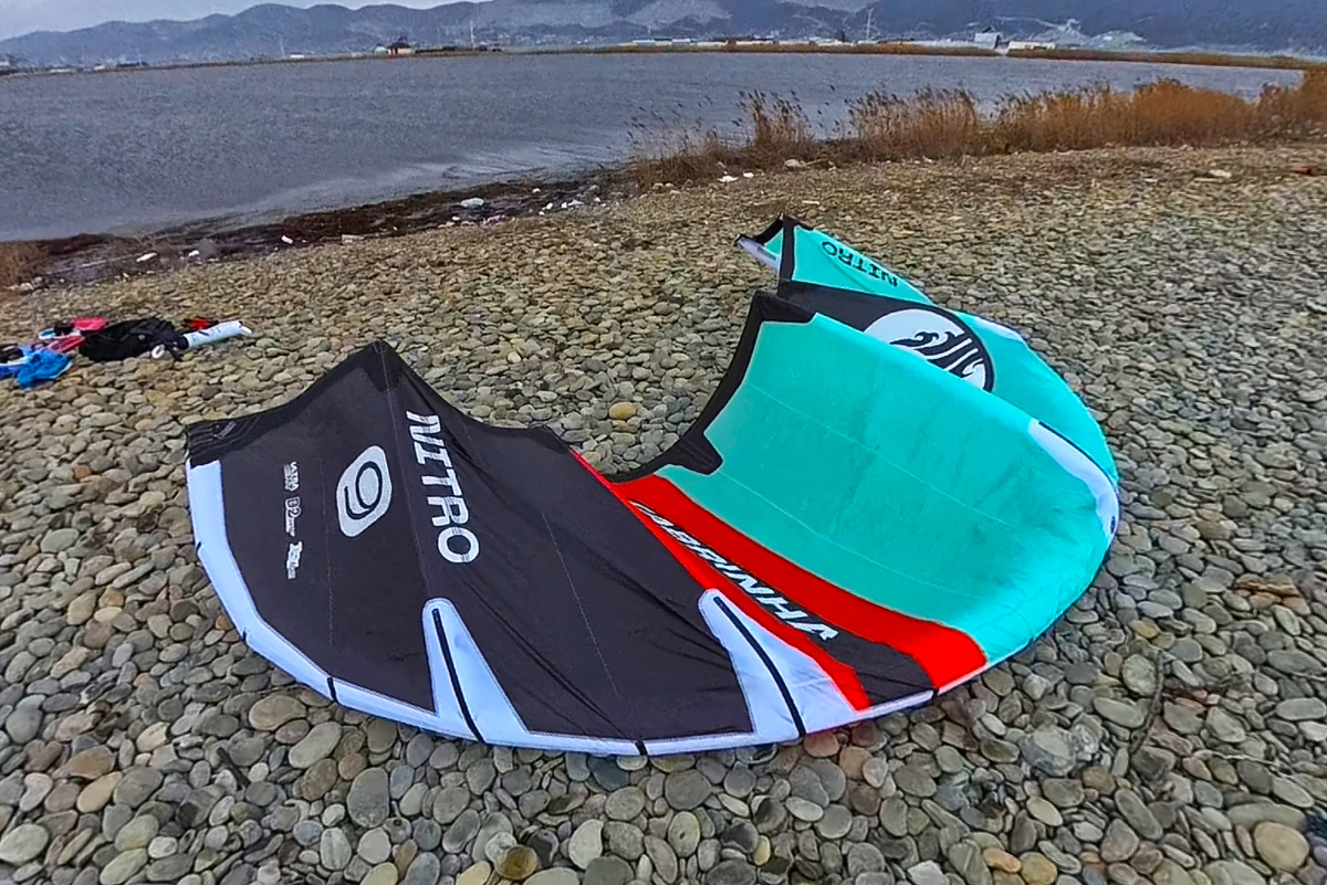 CABRINHA NITRO - это кайт с пятью поперечными баллонами