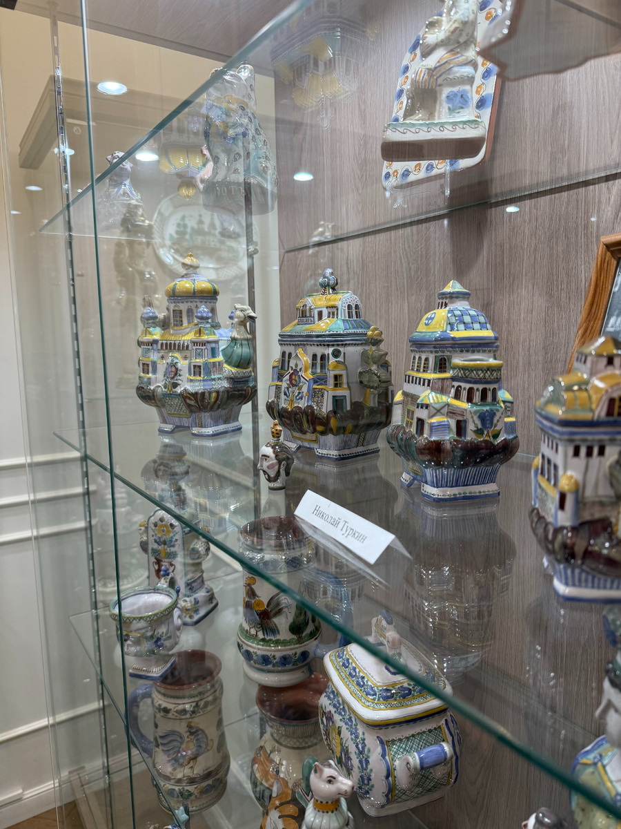 Фото автора канала. Музей художественной майолики.