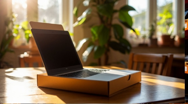 Электроника (ноутбук) доставлен 