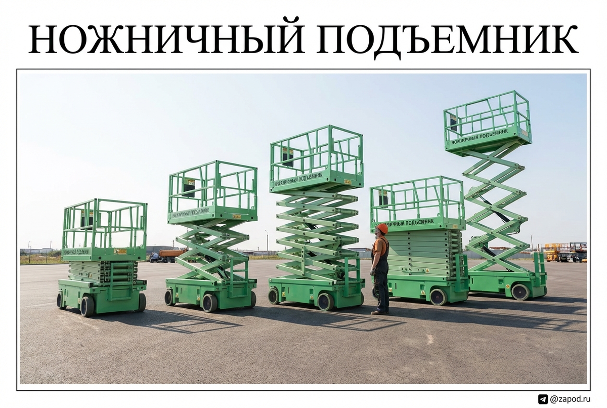    Выбор ножничного подъемника 