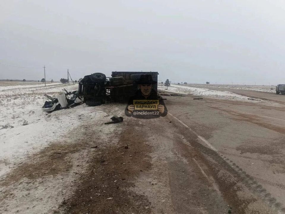    Место аварии. Источник: "Инцидент Барнаул"