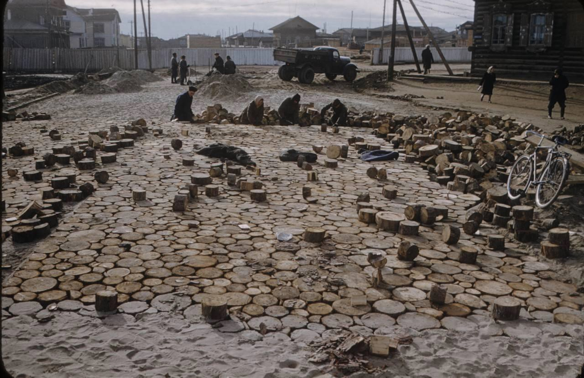 Деревянные мостовые